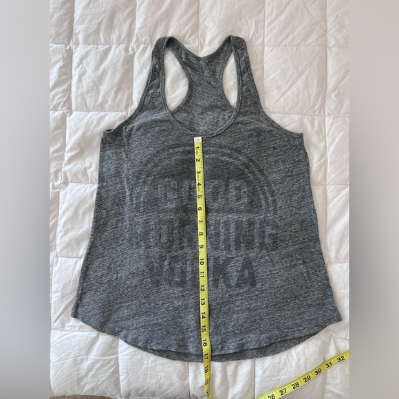 Gray Racerback Top - Picture 4 of 4